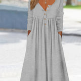 ZARA | BUTTON-FRONT MIDI DRESS