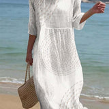 Matilda | Casual embroidered women's dress