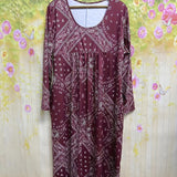 ELOWEN | CASUAL LONG-SLEEVE MIDI DRESS