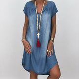 Erin - Relaxed Summer Denim Dress
