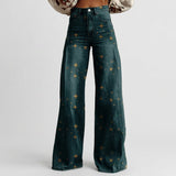 Brooke - High-Waisted Wide-Leg Jeans