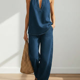 Eva - Two-Piece Denim Set