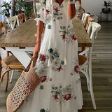 LUNA | EASY BOHO MIDI DRESS